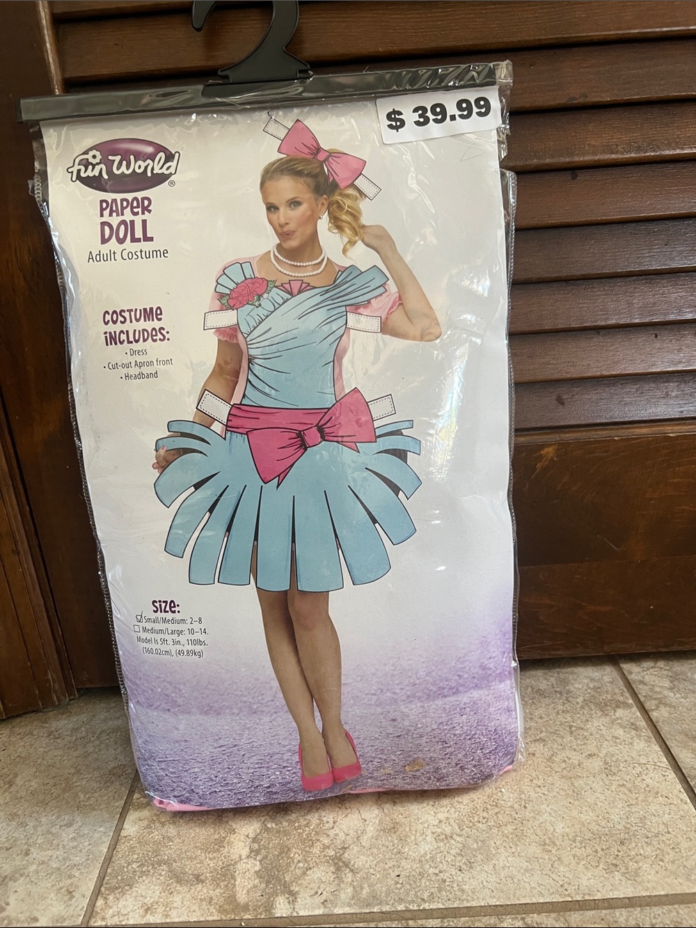 Paper Doll Costume